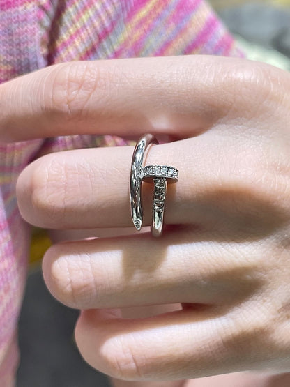 Cartier Juste Un Clou Rings, Classic Model , Diamond