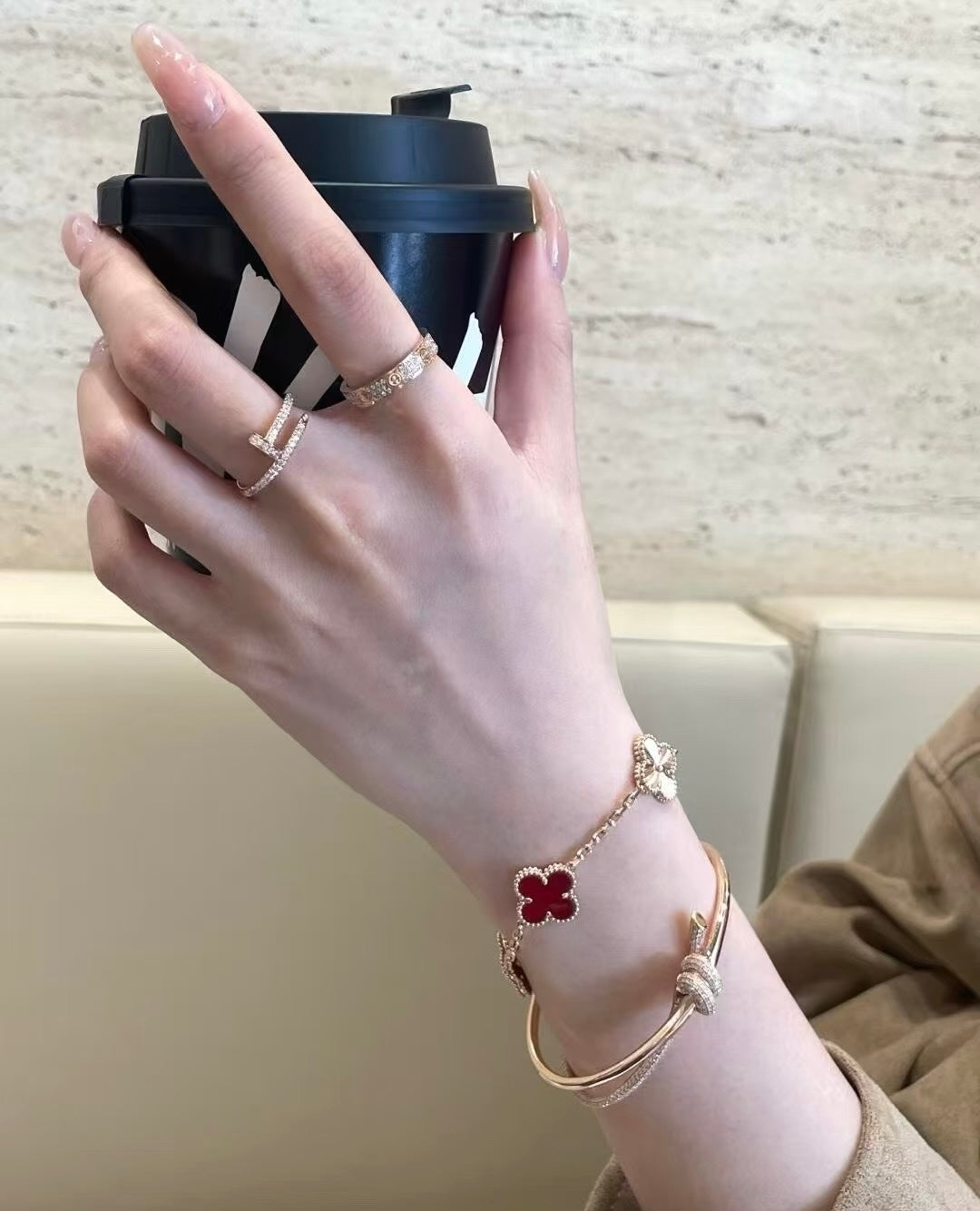 Cartier Juste Un Clou Small Model, Half-Paved