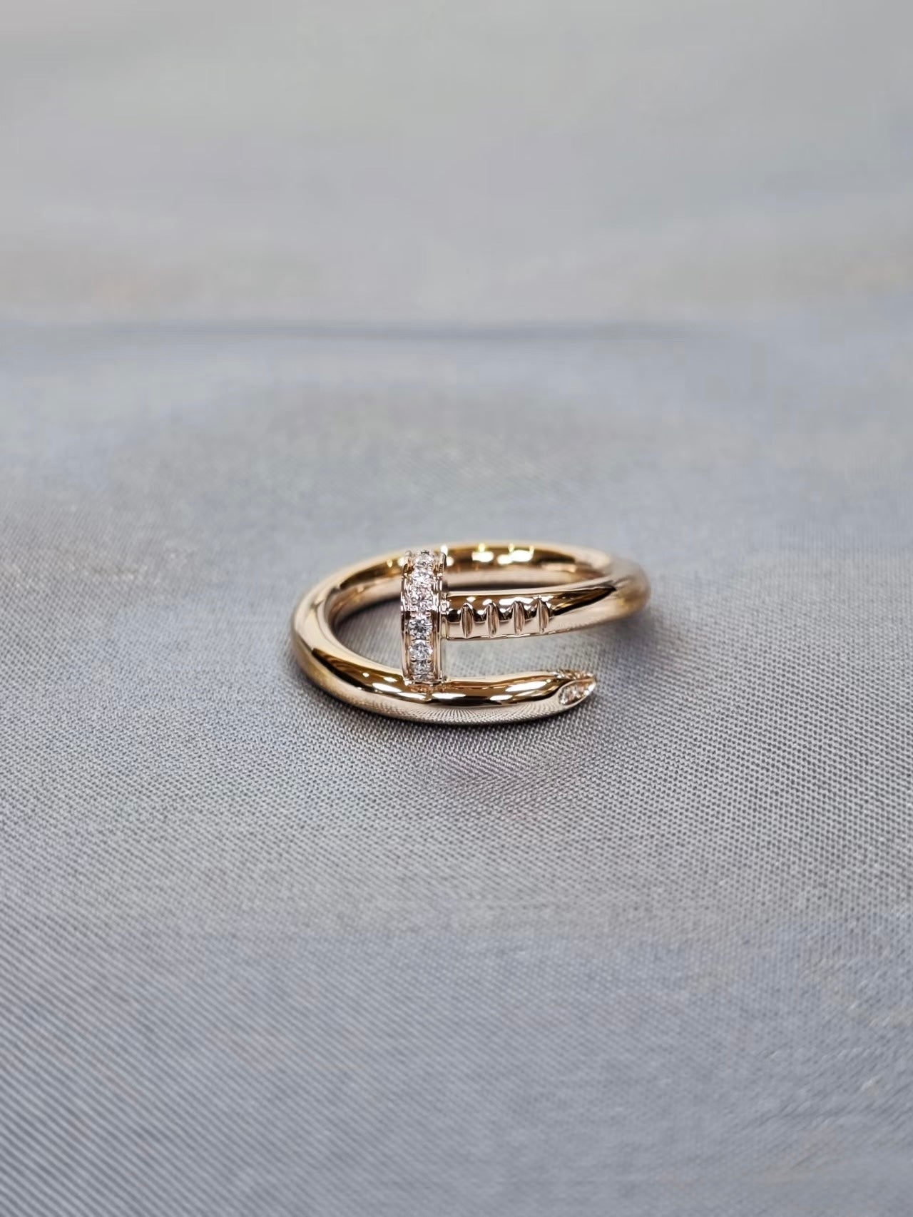 Cartier Juste Un Clou Rings, Classic Model, Diamond