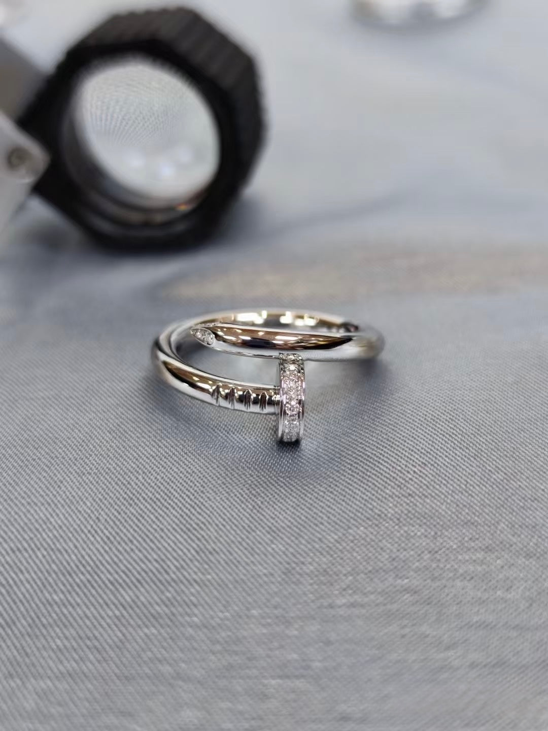 Cartier Juste Un Clou Rings, Classic Model , Diamond