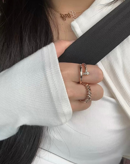 Cartier Juste Un Clou Rings, Classic Model , Diamond