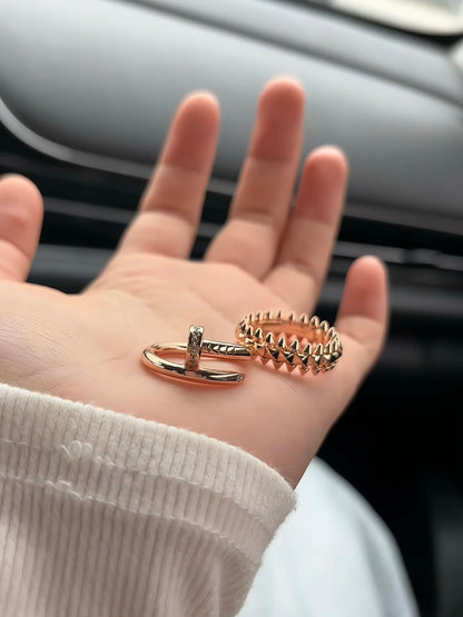 Cartier Juste Un Clou Rings, Classic Model , Diamond