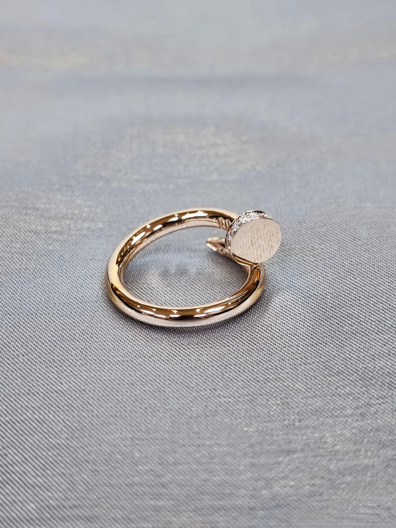 Cartier Juste Un Clou Rings, Classic Model, Diamond