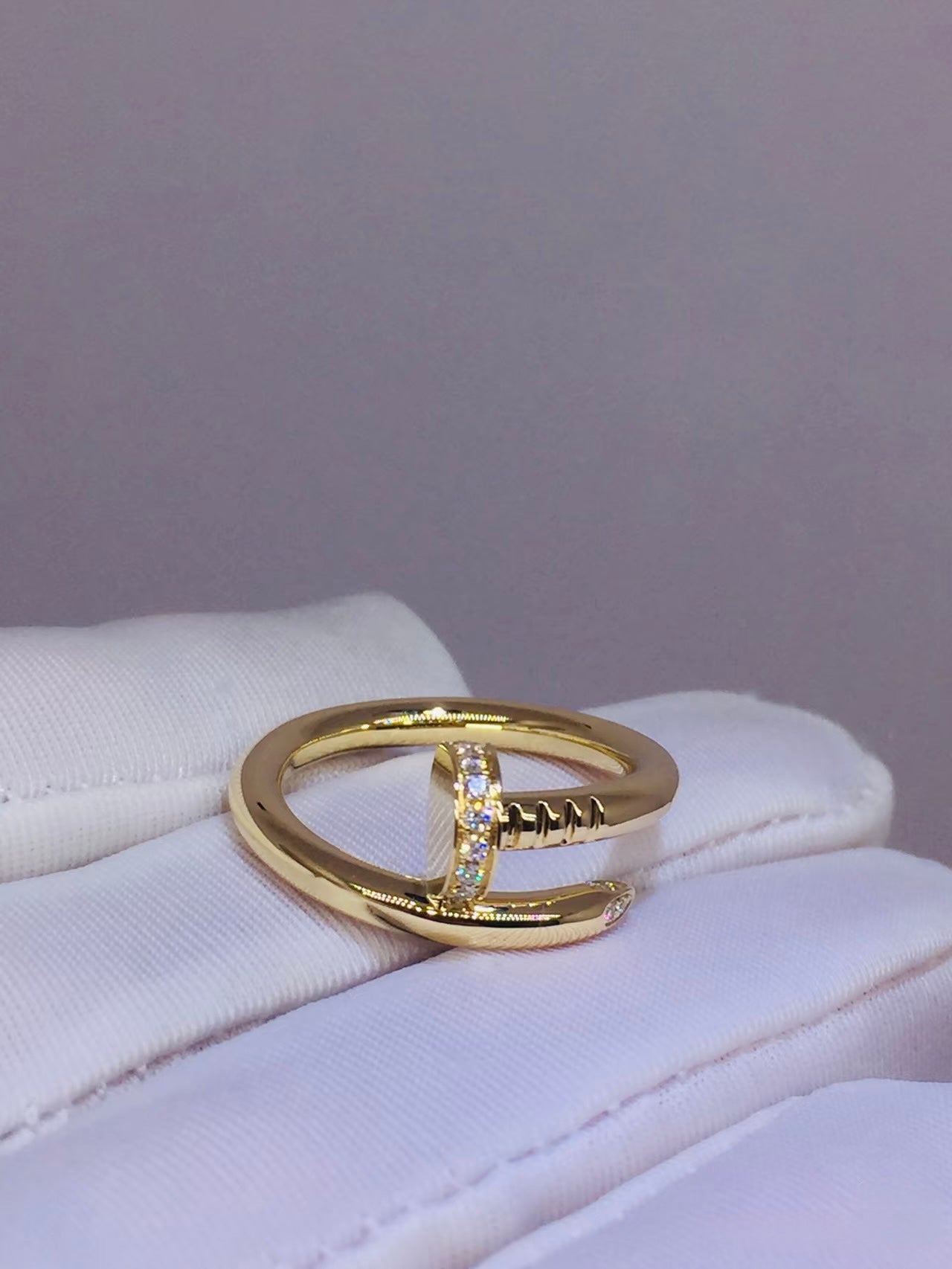 Cartier Juste Un Clou Rings, Classic Model , Diamond