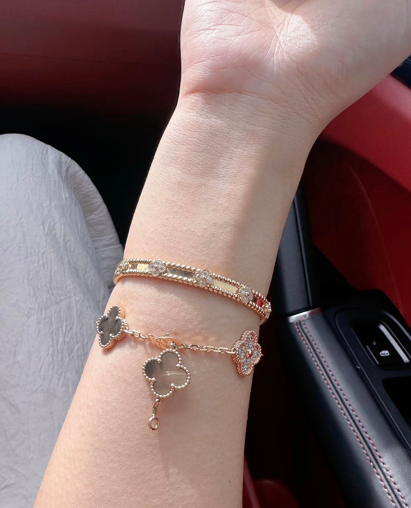VCA Perlee Bracelets 18K Rosegold