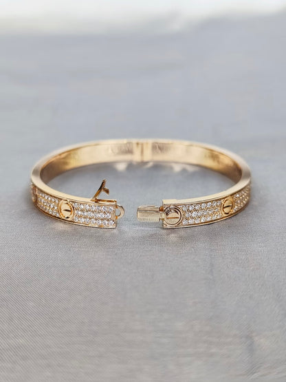 Cartier Love Bracelets, Classic Model, Paved