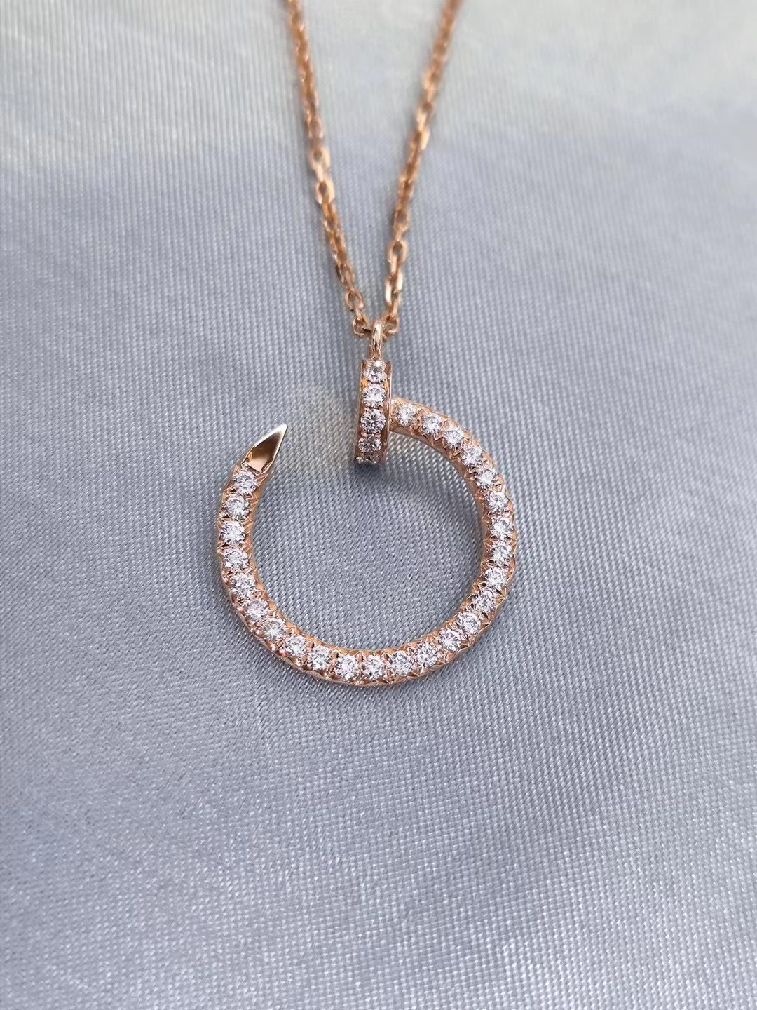 Cartier Juste Un Clou Pendant, 18K Rosegold, Diamond