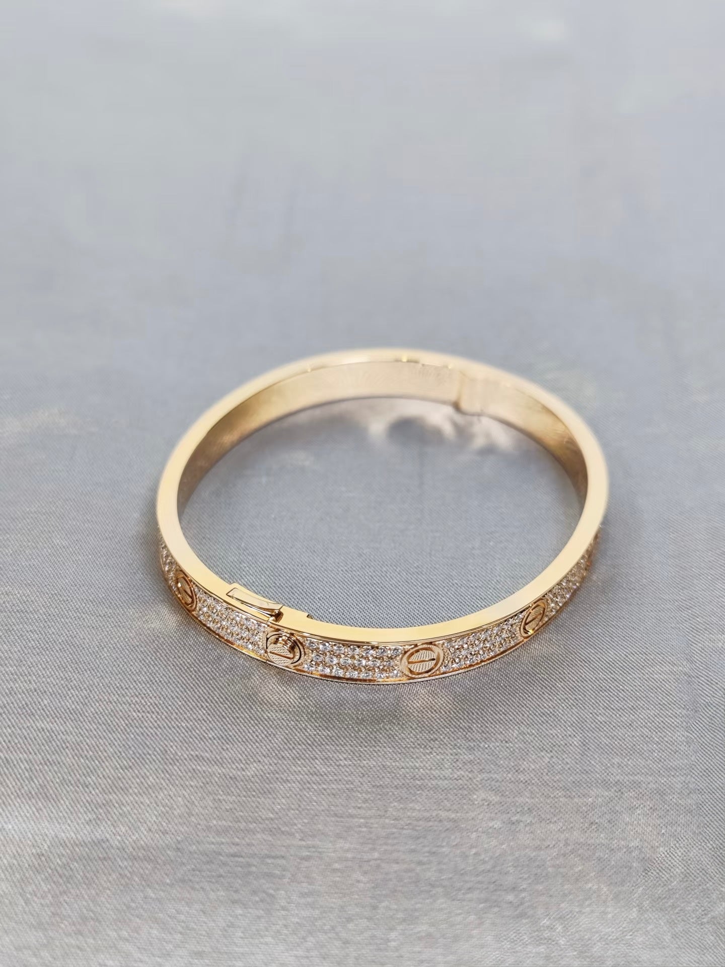 Cartier Love Bracelets, Classic Model, Paved