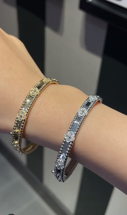 VCA Perlee Bracelets 18K Whitegold
