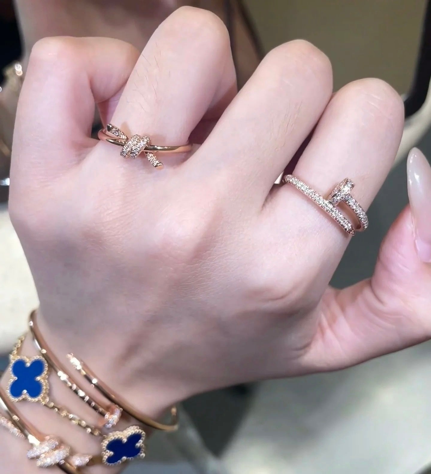 Cartier Juste Un Clou Small Model, Half-Paved