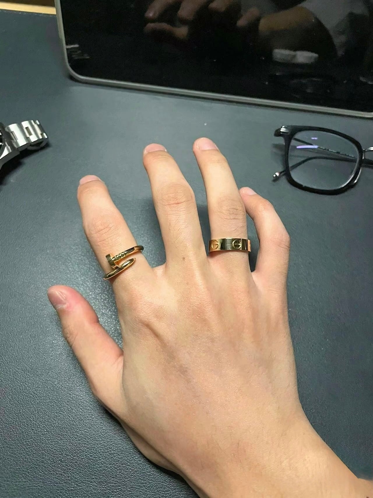 Cartier Juste Un Clou Rings, Classic Model , Diamond